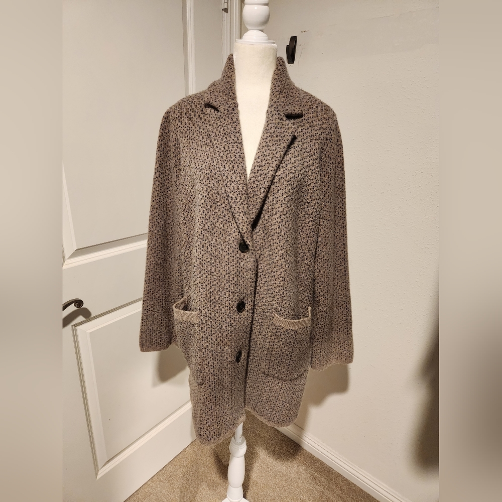 J. Crew oversized sweater-blazer